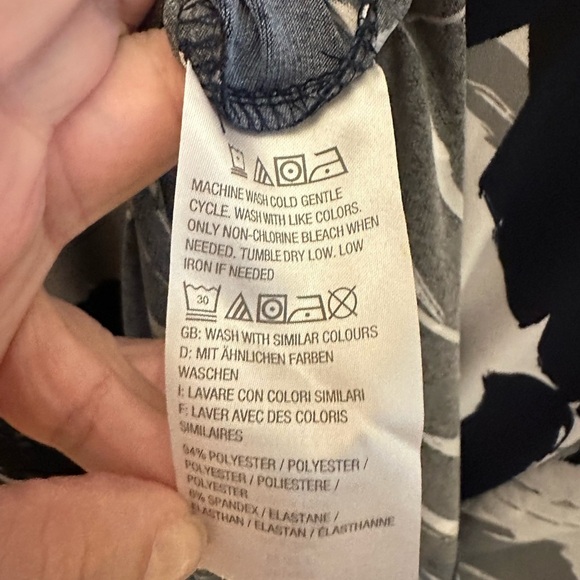 GILI Jetsetter resortwear Hawaiian comfort knit woman maxi short sleeve dress MP - Picture 6 of 12